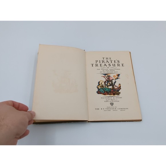 The Pirate's Treasure A Tale of the Spanish‎ Main 1926 1st Edition 8th Print VTG - Picture 6 of 16